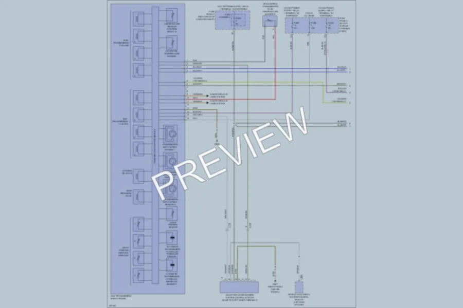 2013 Audi S7 Transmission wiring diagram preview