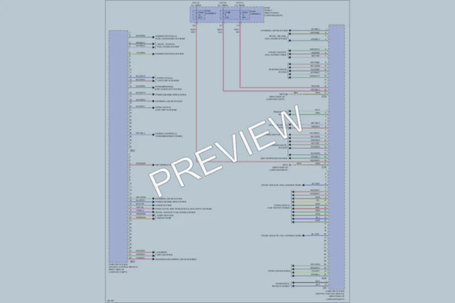 2013 Audi S8 Body Control Modules wiring diagram preview