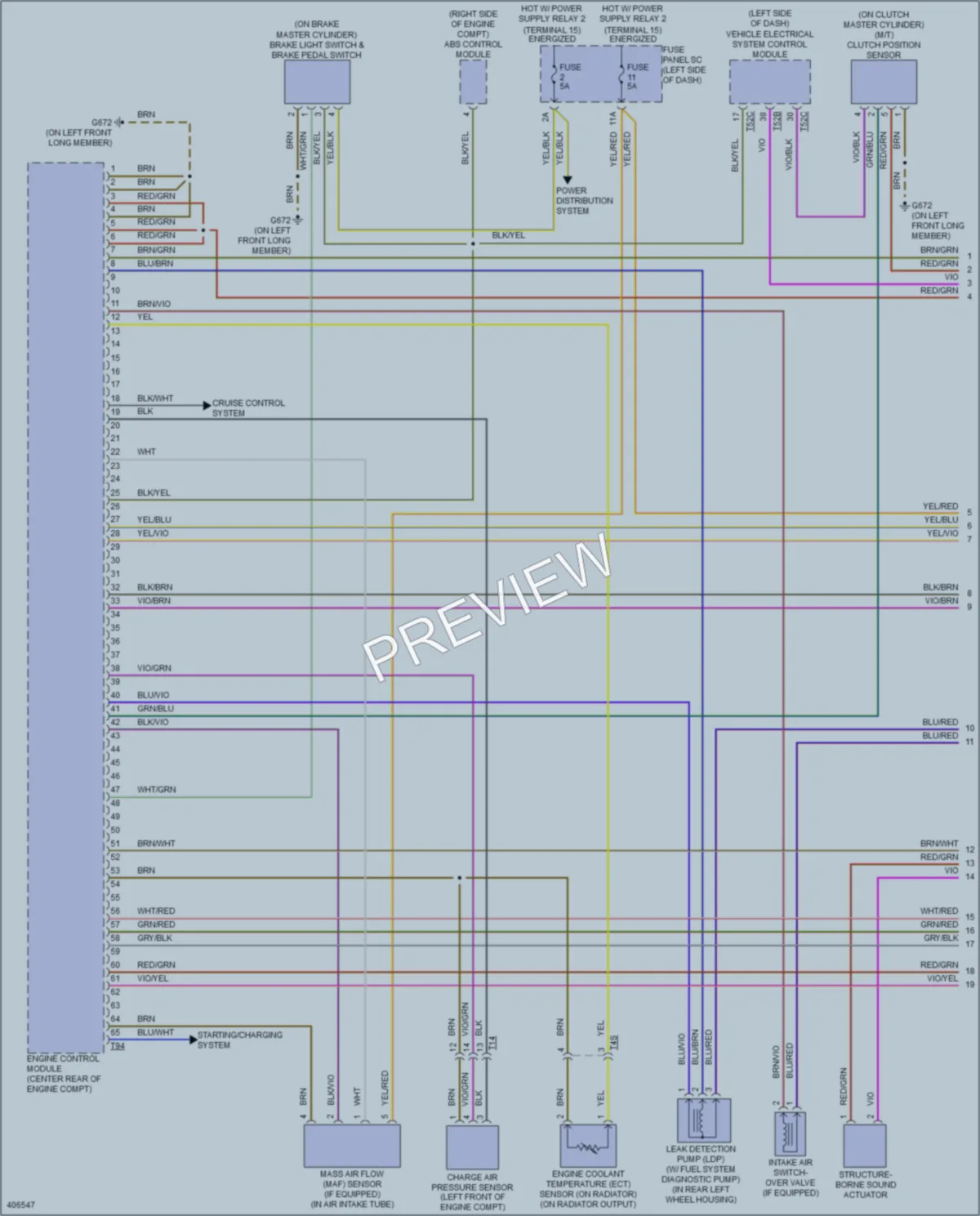 2013 Audi TTS Engine Performance wiring diagram preview
