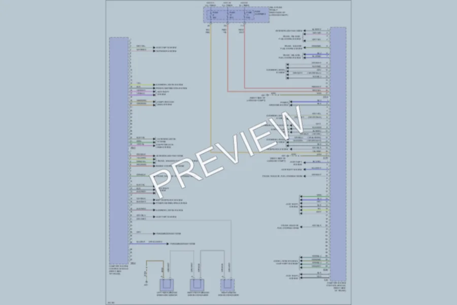 2013 Audi allroad Body Control Modules wiring diagram preview