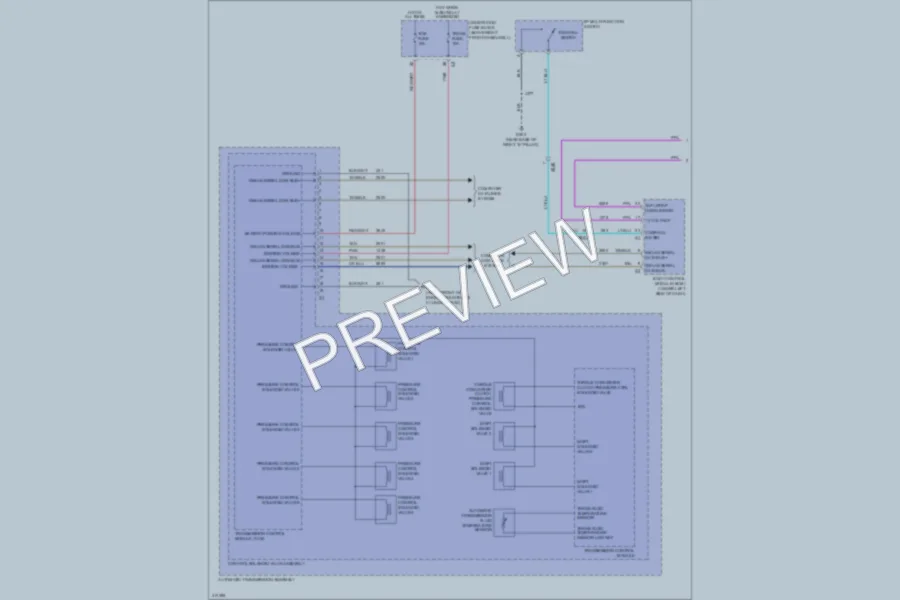 2013 Buick Enclave Transmission wiring diagram preview