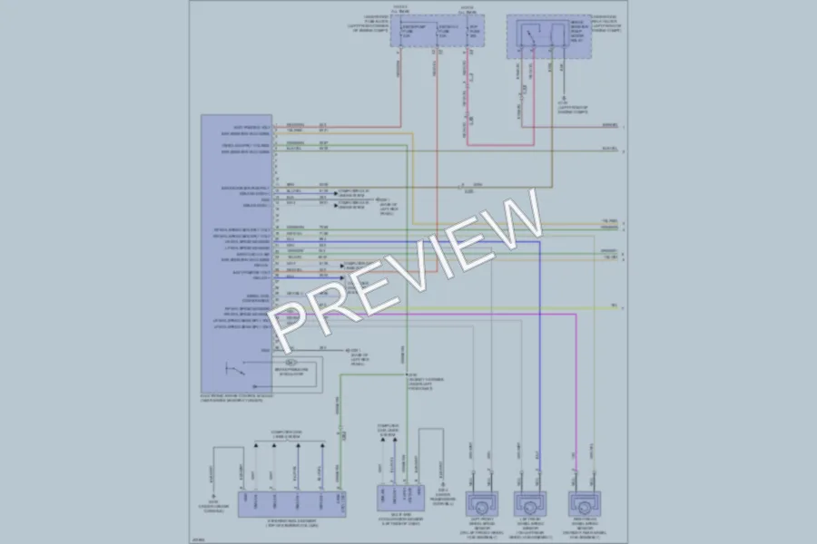2013 Buick Encore Anti Lock Brakes wiring diagram preview