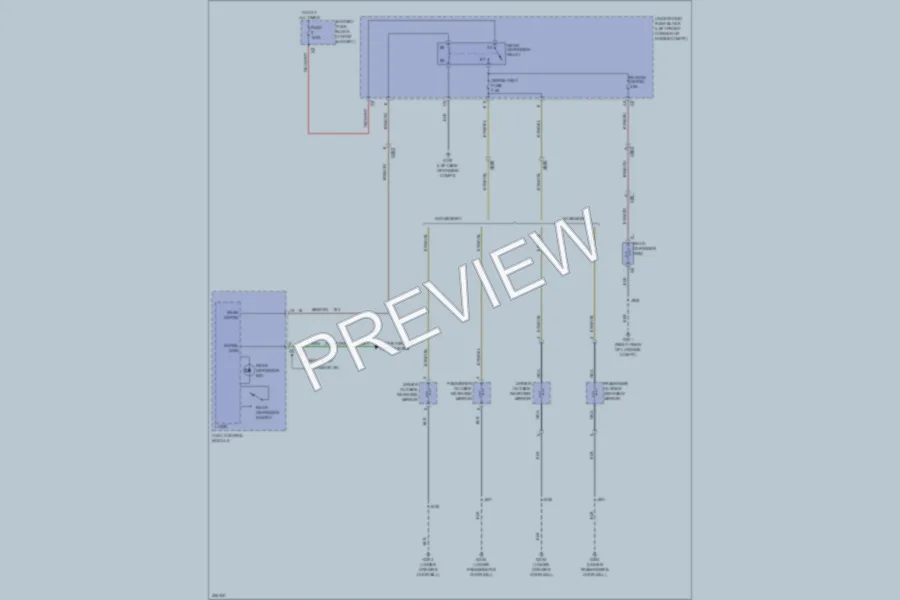 2013 Buick Encore Defoggers wiring diagram preview