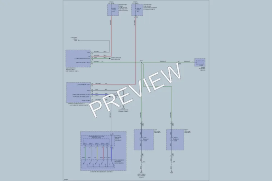 2013 Buick Encore Exterior Lights wiring diagram preview