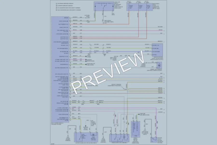 2013 Buick Encore Power Door Locks wiring diagram preview