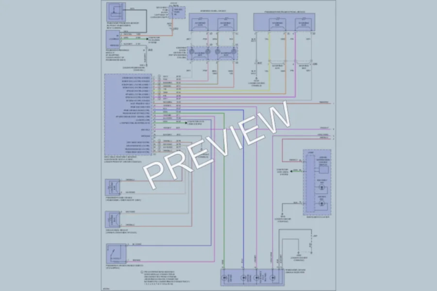 2013 Buick Encore Supplemental Restraints wiring diagram preview
