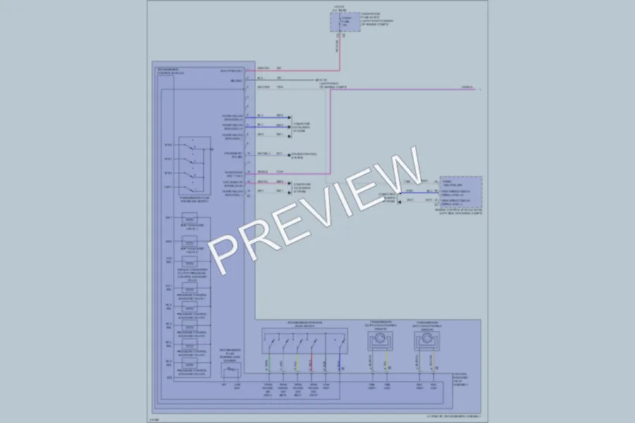 2013 Buick Encore Transmission wiring diagram preview