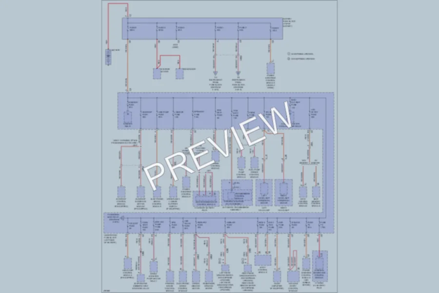 2013 Buick LaCrosse Power Distribution wiring diagram preview