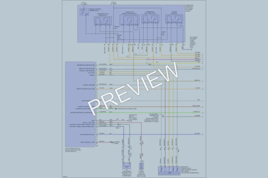 2013 Buick Regal Air Conditioning wiring diagram preview