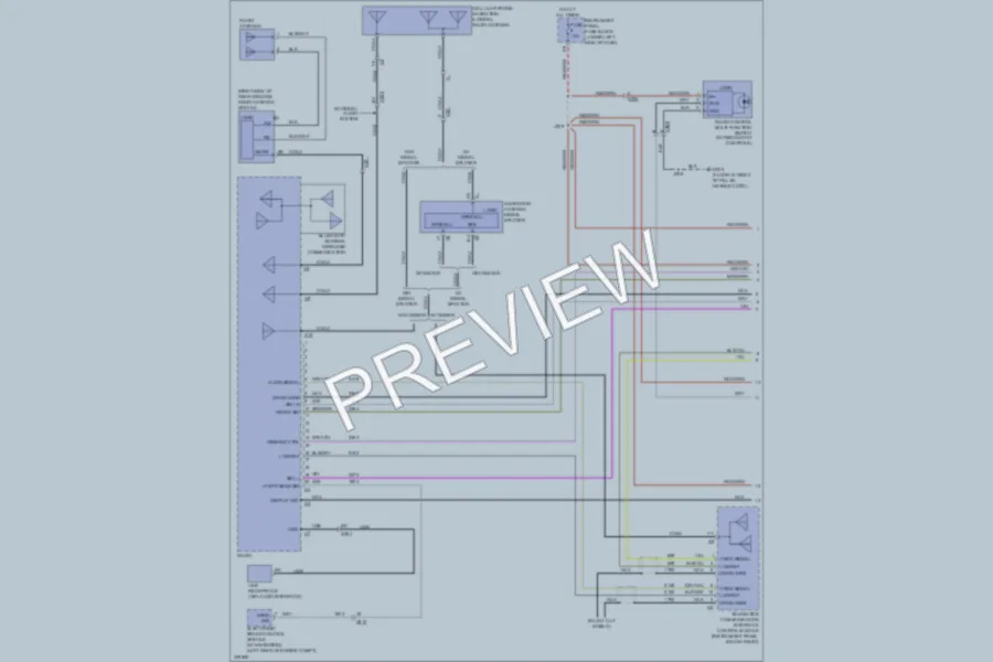 2013 Buick Regal Navigation wiring diagram preview