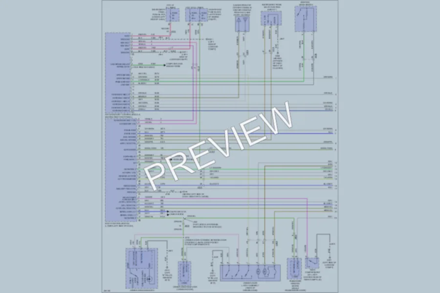 2013 Buick Regal Power Door Locks wiring diagram preview
