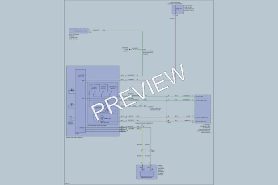 2013 Buick Regal Power Mirrors wiring diagram preview