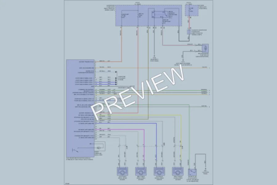 2013 Cadillac ATS Anti Lock Brakes wiring diagram preview