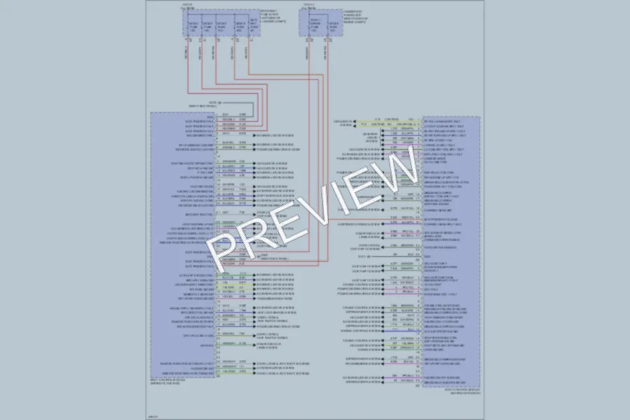 2013 Cadillac ATS Body Control Modules wiring diagram preview