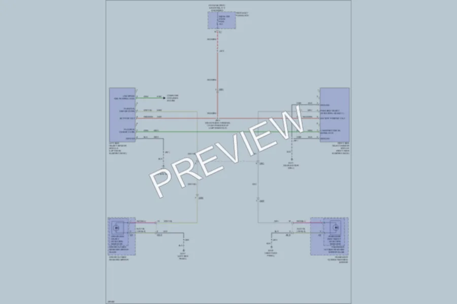 2013 Cadillac ATS Navigation wiring diagram preview