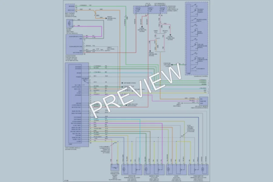 2013 Cadillac CTSV Air Conditioning wiring diagram preview