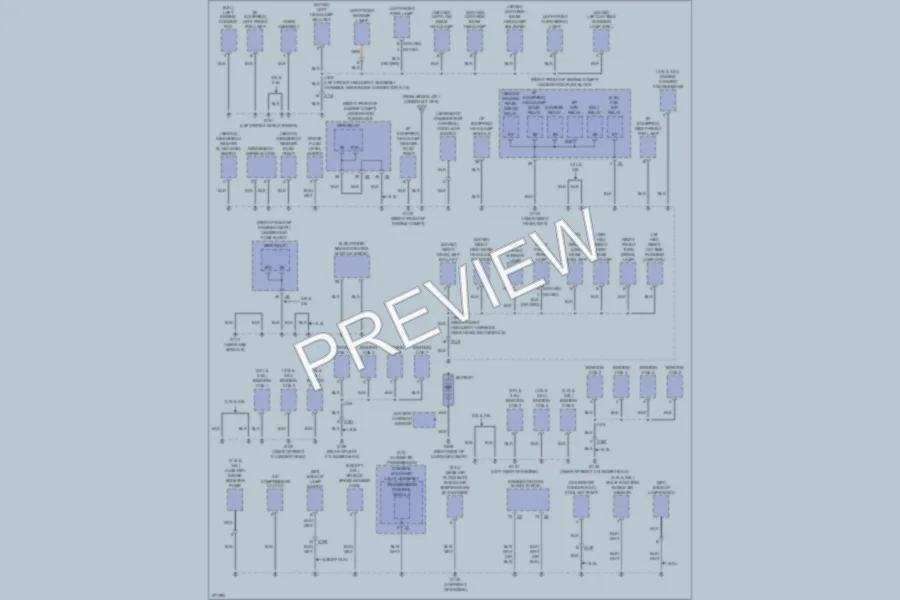 2013 Cadillac CTSV Ground Distribution wiring diagram preview