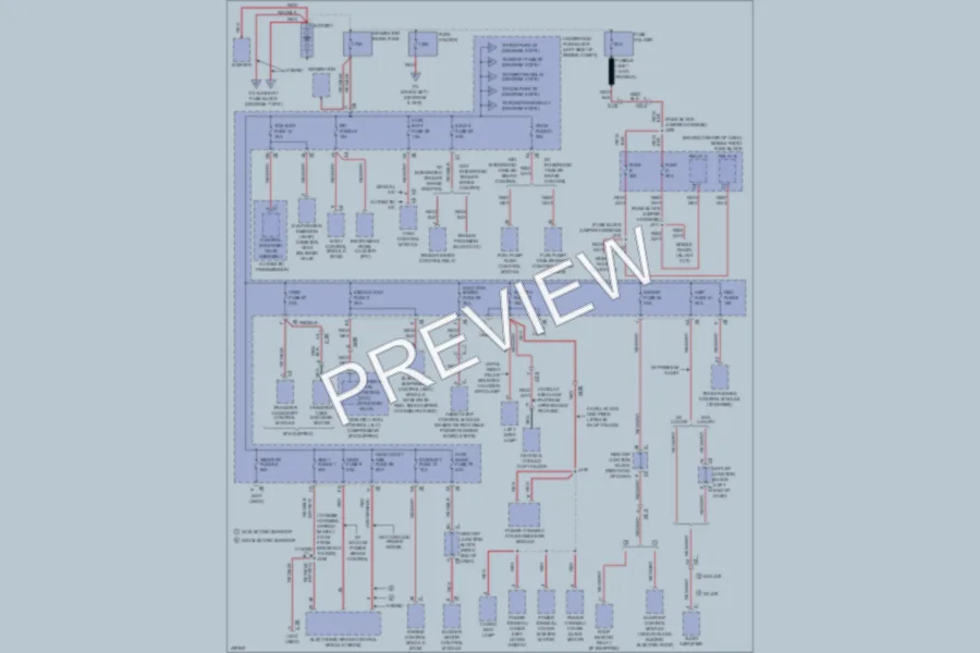 2013 Cadillac Escalade Power Distribution wiring diagram preview