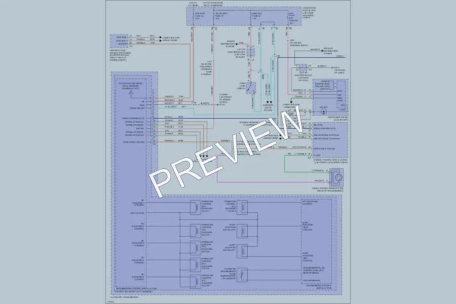 2013 Cadillac Escalade Transmission wiring diagram preview