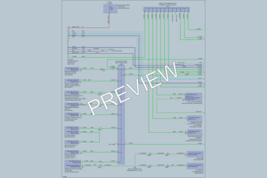2013 Cadillac SRX Computer Data Lines wiring diagram preview