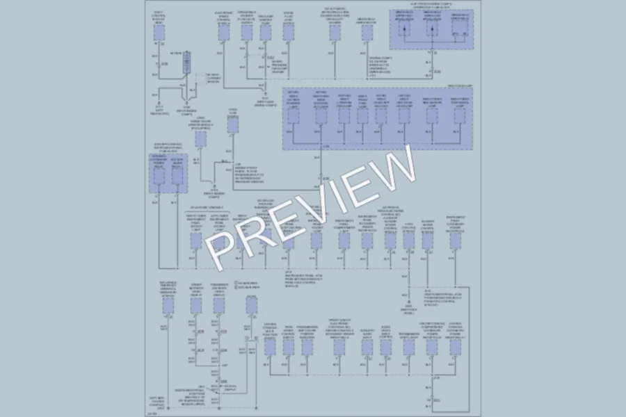 2013 Cadillac SRX Ground Distribution wiring diagram preview