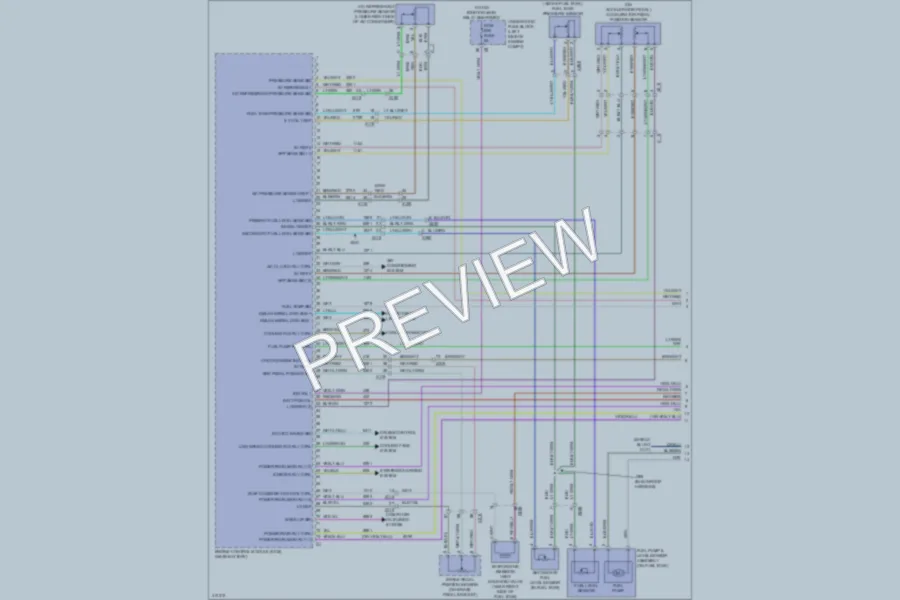 2013 Cadillac XTS Engine Performance wiring diagram preview