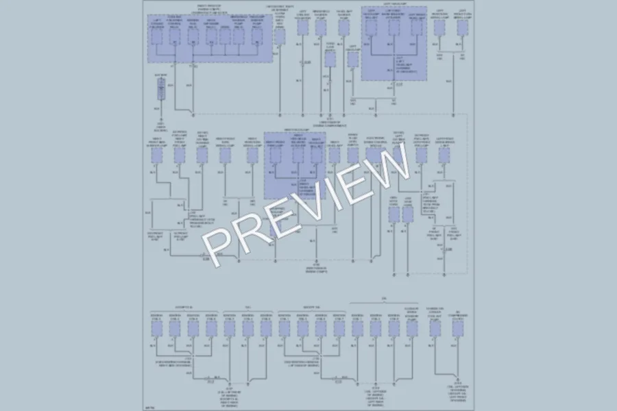 2013 Chevrolet Camaro Ground Distribution wiring diagram preview