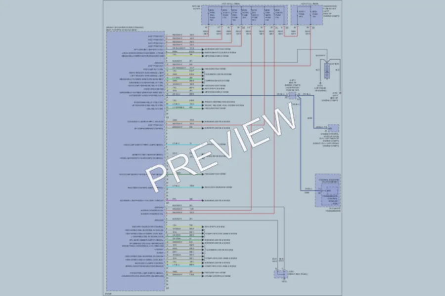 2013 Chevrolet CaptivaSport Body Control Modules wiring diagram preview