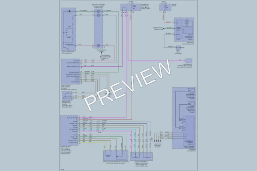2013 Chevrolet CaptivaSport Cruise Control wiring diagram preview