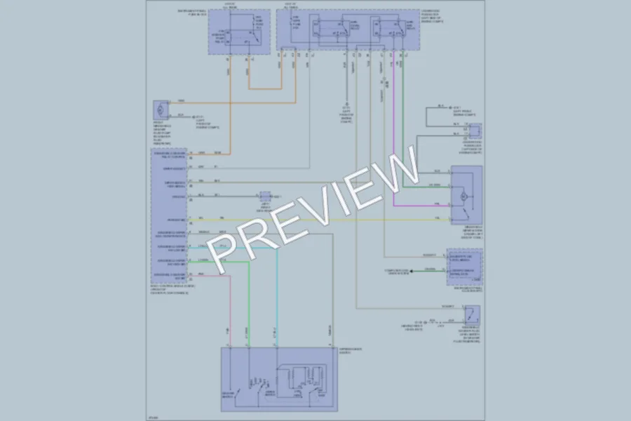 2013 Chevrolet CaptivaSport Wiper Washer wiring diagram preview