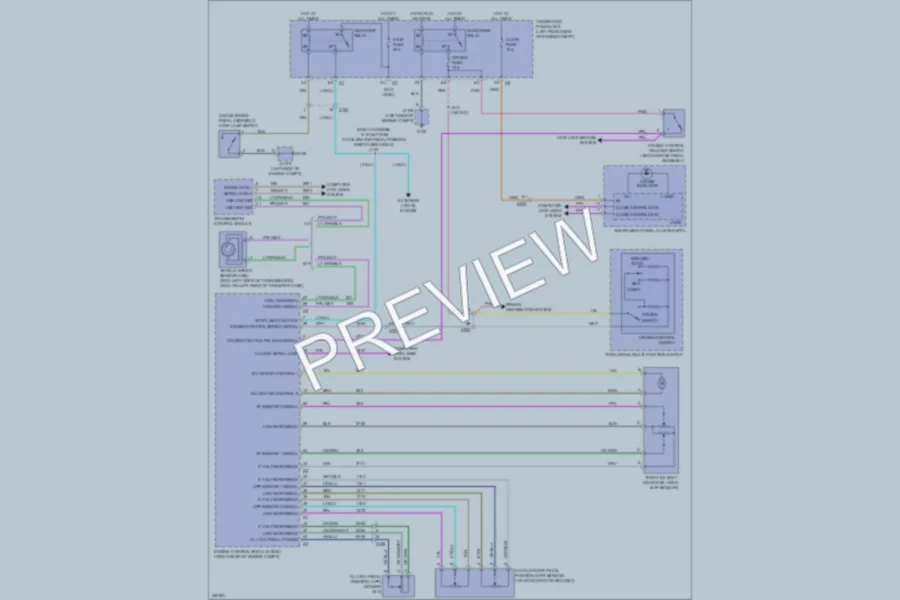 2013 Chevrolet Colorado Cruise Control wiring diagram preview
