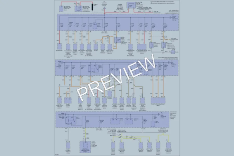 2013 Chevrolet Colorado Power Distribution wiring diagram preview