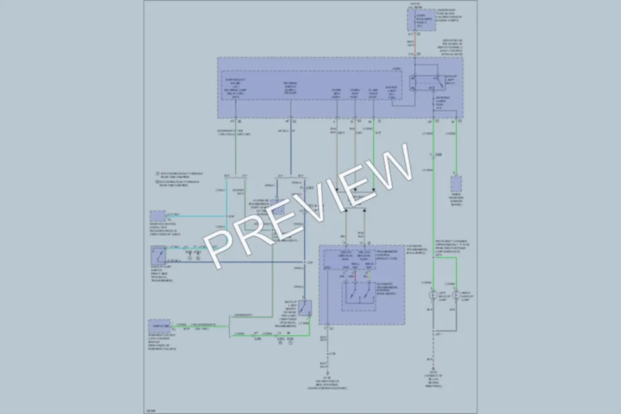 2013 Chevrolet Corvette Exterior Lights wiring diagram preview