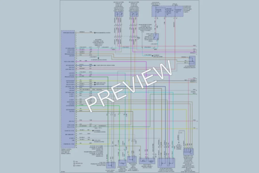 2013 Chevrolet G3500 Engine Performance wiring diagram preview