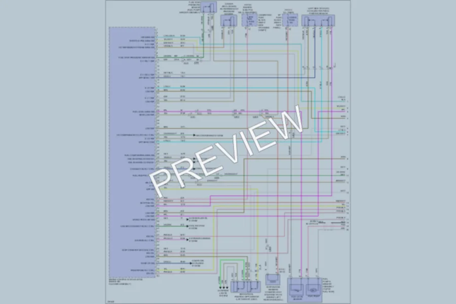 2013 Chevrolet Impala Engine Performance wiring diagram preview