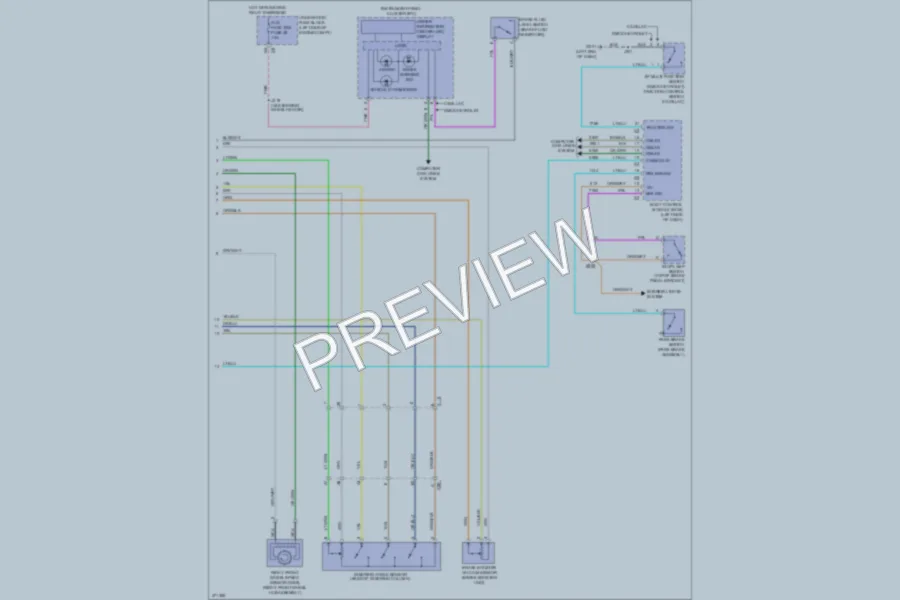 2013 Chevrolet K1500Suburban Anti Lock Brakes wiring diagram preview