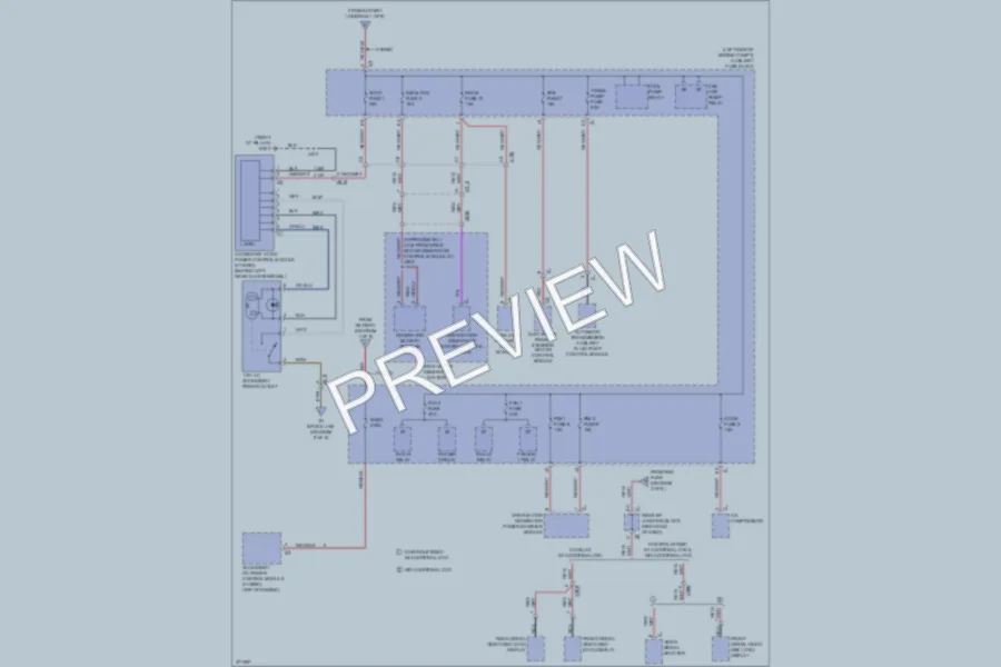 2013 Chevrolet K1500Suburban Power Distribution wiring diagram preview