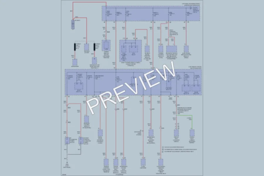 2013 Chevrolet Malibu Power Distribution wiring diagram preview