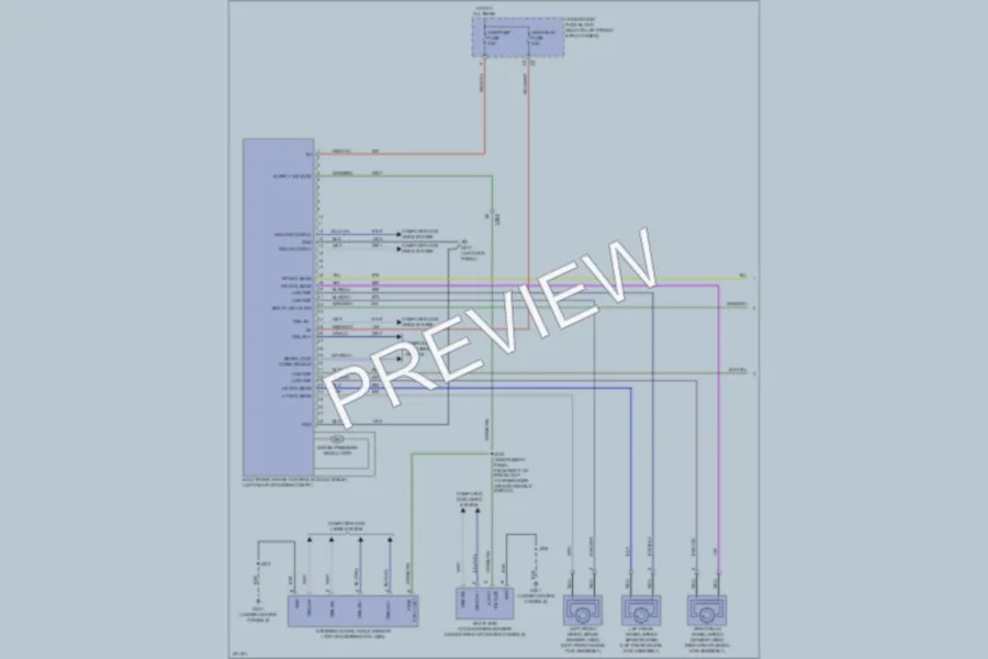 2013 Chevrolet Sonic Anti Lock Brakes wiring diagram preview