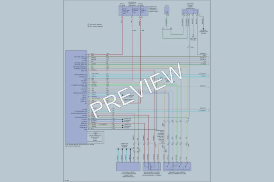 2013 Chevrolet Tahoe Anti Lock Brakes wiring diagram preview
