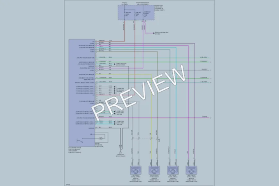 2013 Chevrolet Volt Anti Lock Brakes wiring diagram preview