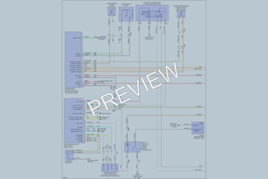 2013 Chevrolet Volt Power Door Locks wiring diagram preview