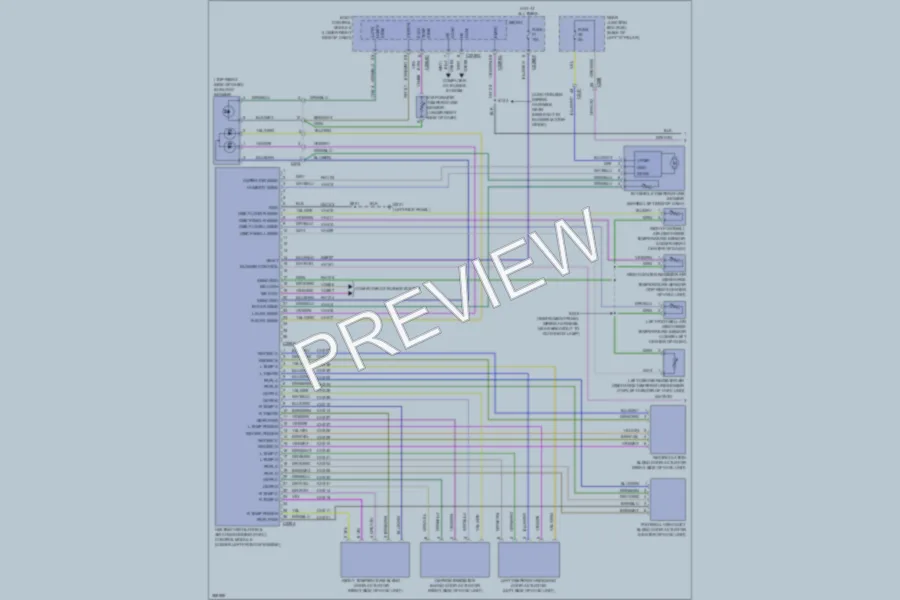 2013 Ford CMaxEnergi Air Conditioning wiring diagram preview