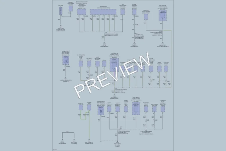 2013 Ford CMaxEnergi Ground Distribution wiring diagram preview