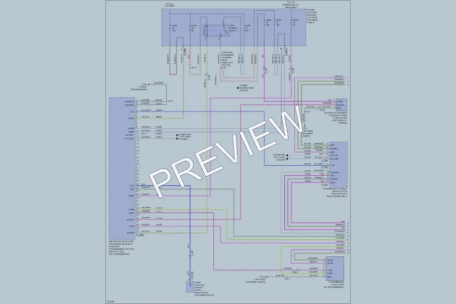 2013 Ford CMaxEnergi Transmission wiring diagram preview