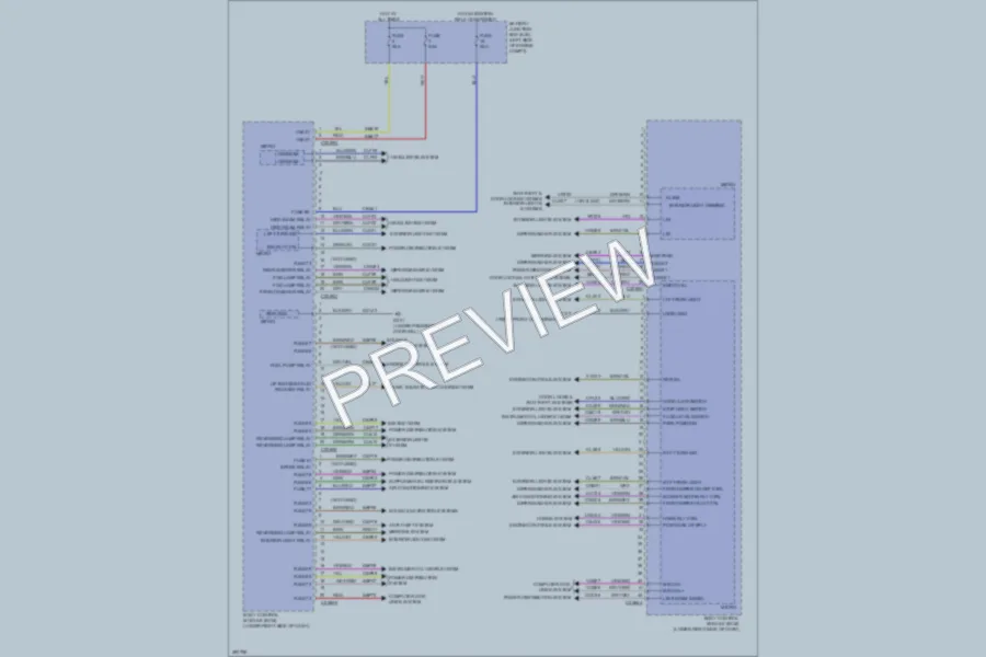 2013 Ford CMaxHybrid Body Control Modules wiring diagram preview
