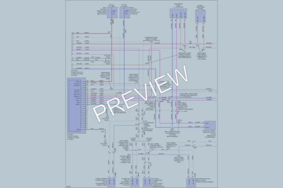 2013 Ford CMaxHybrid Computer Data Lines wiring diagram preview