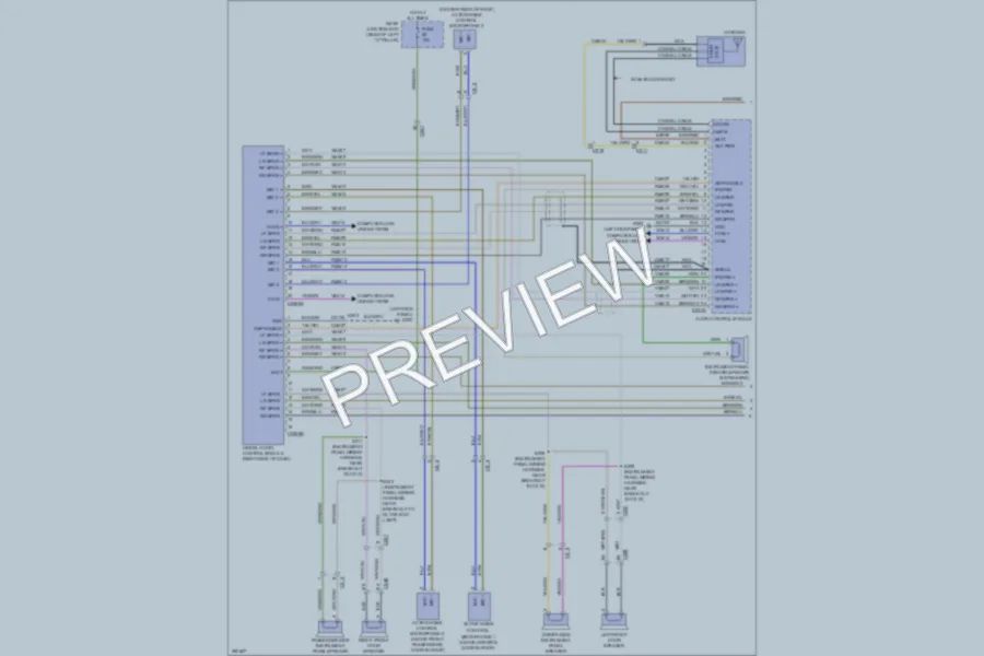 2013 Ford CMaxHybrid Radio wiring diagram preview