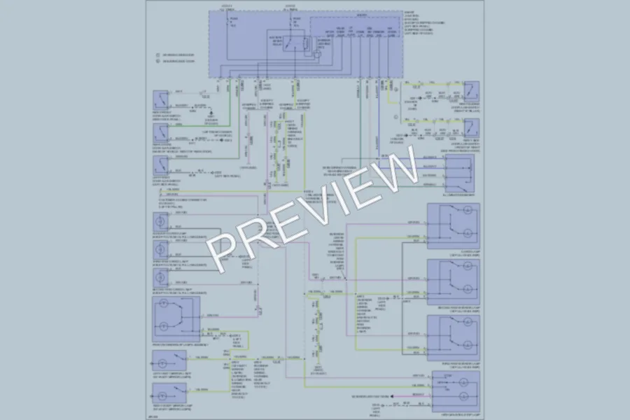2013 Ford E150ClubWagon Interior Lights wiring diagram preview