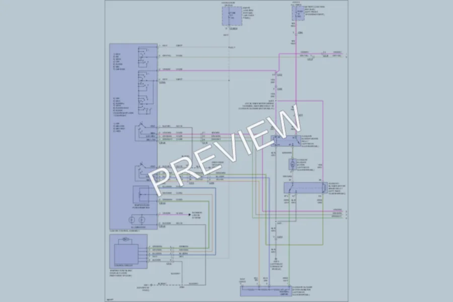 2013 Ford E250Econoline Air Conditioning wiring diagram preview